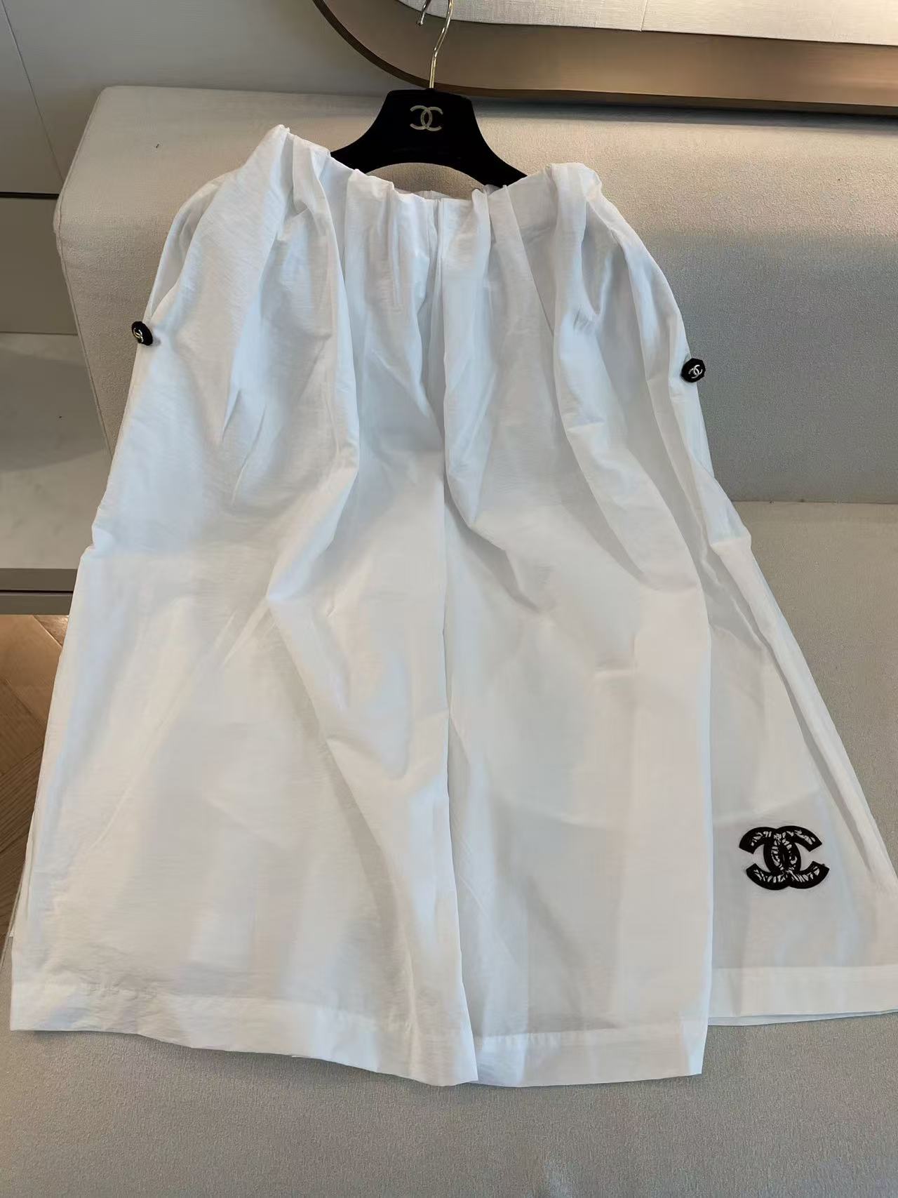 CHANE1 シンプルダブルCスカート【50％割引+送料無料】