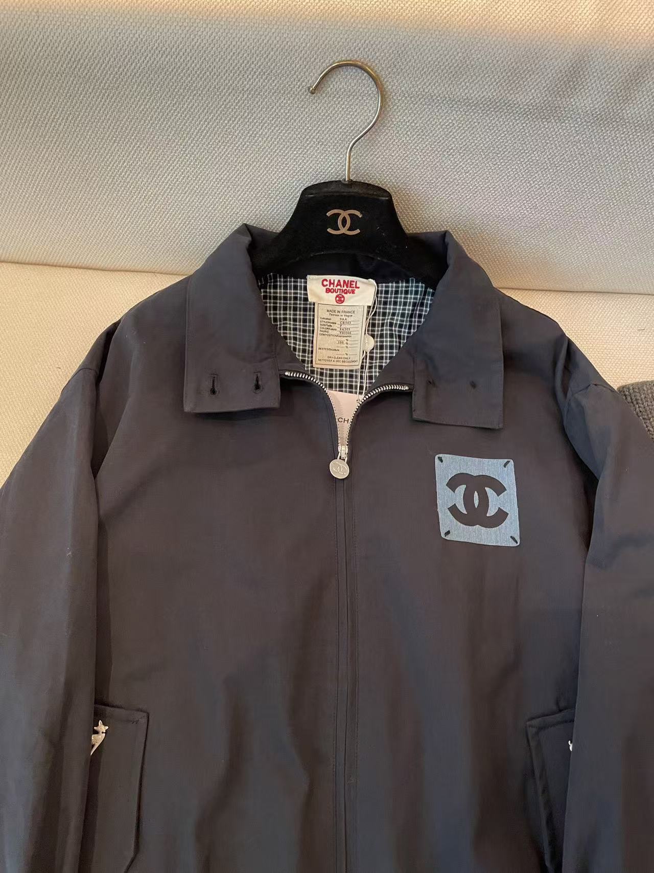 CHANE1 シンプルダブルCジッパージャケット【50％割引+送料無料】