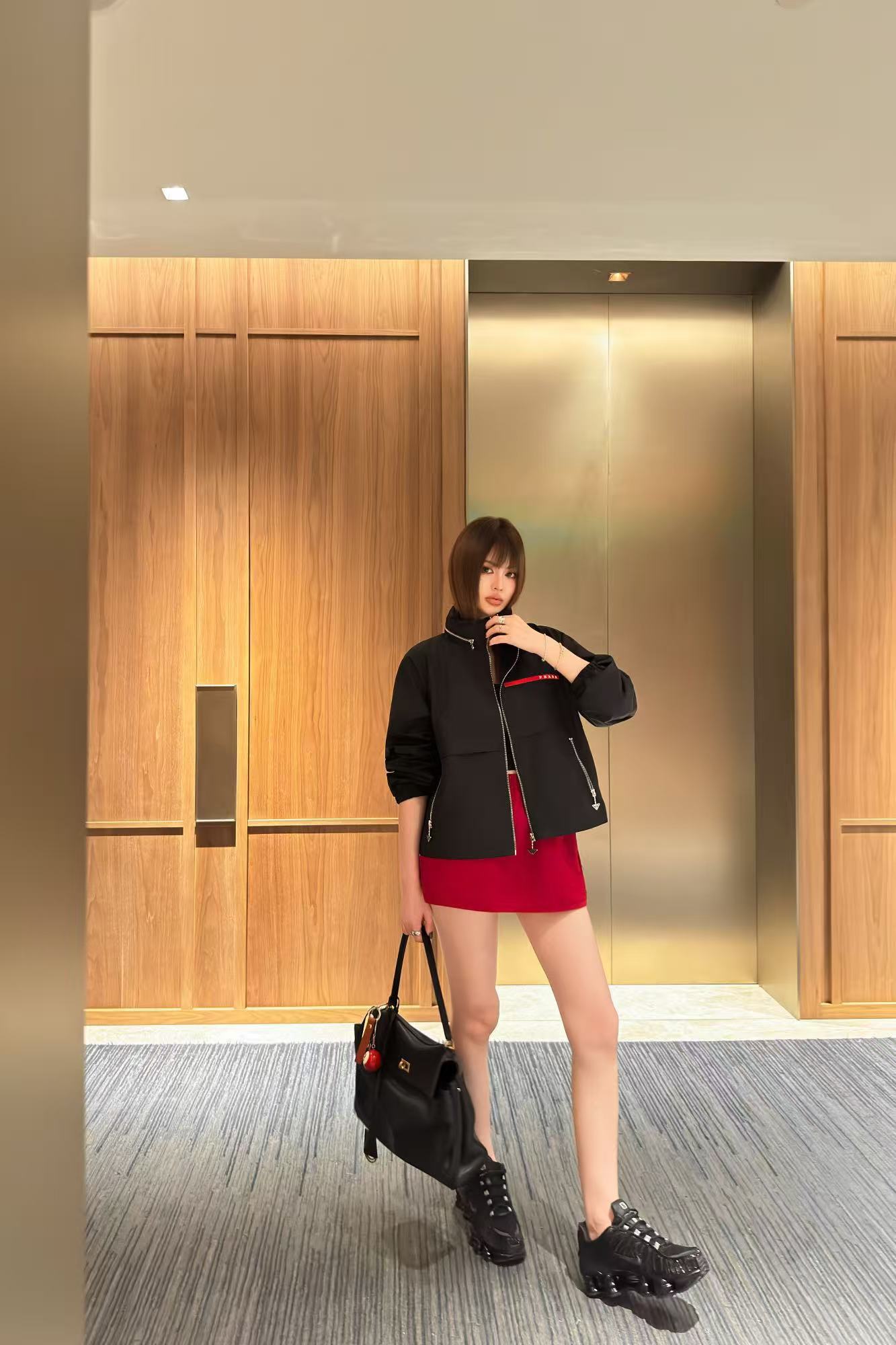 PR4DA フード付きジップアップジャケット【50％割引+送料無料】