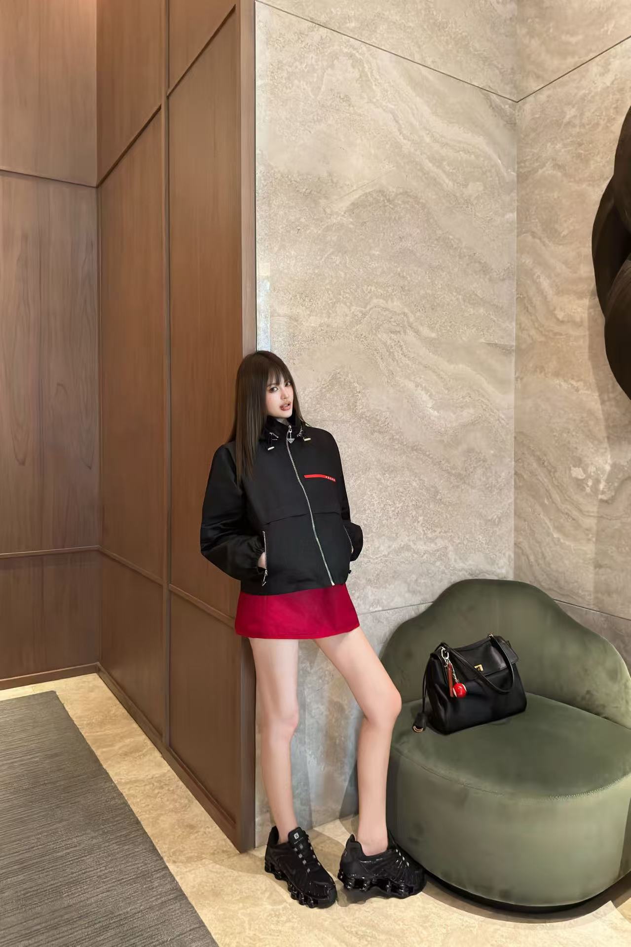 PR4DA フード付きジップアップジャケット【50％割引+送料無料】