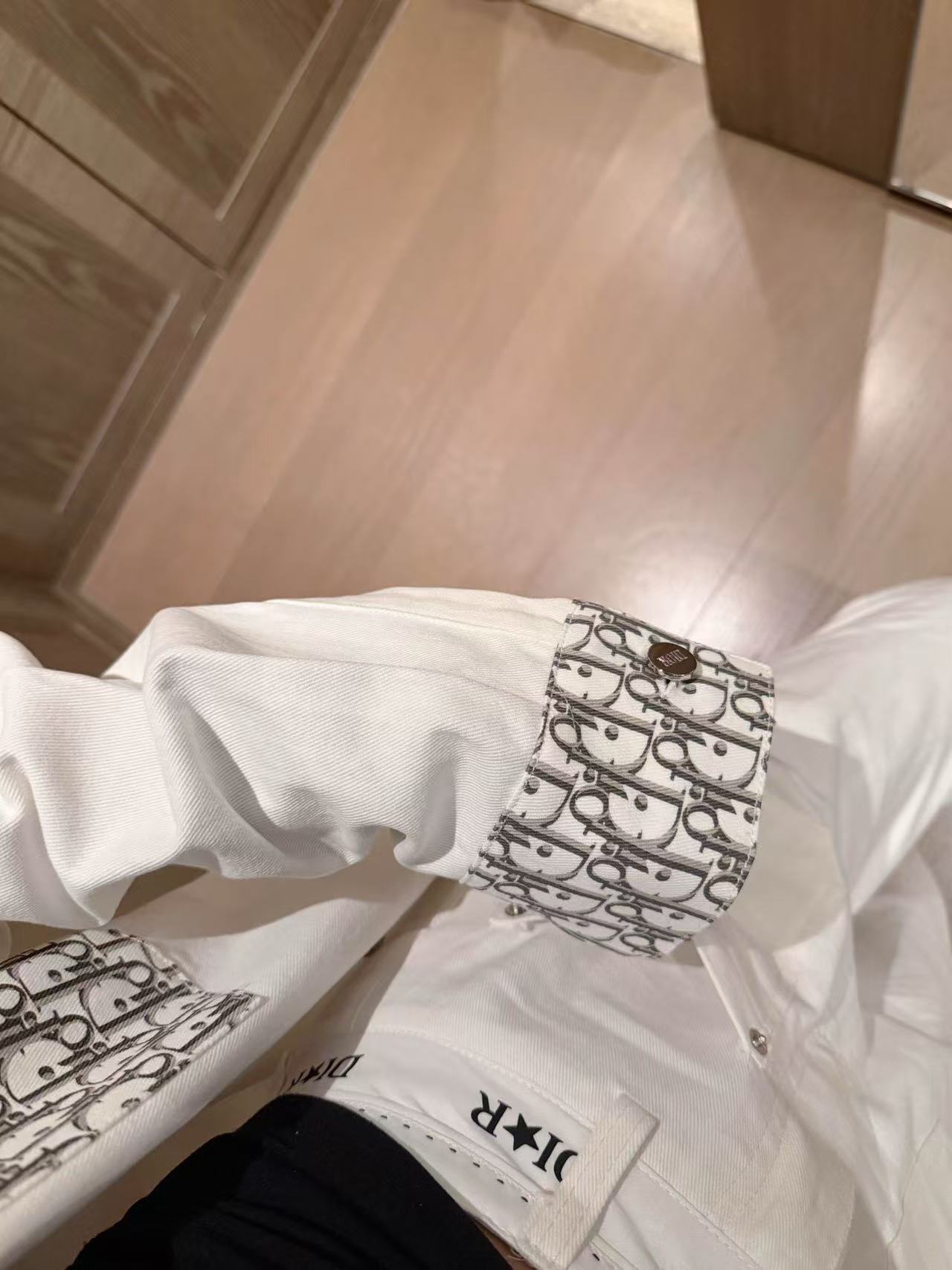 DIORのデニムジャケットとパンツのツーピースセット【50％割引+送料無料】