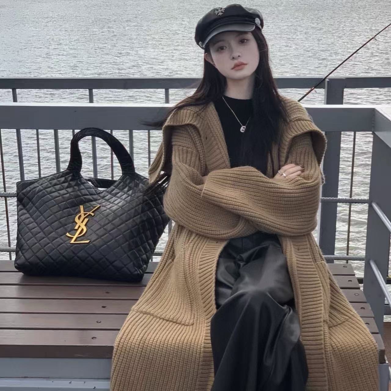 YSLミニマリストロゴショッピングバッグ【50％割引+送料無料】