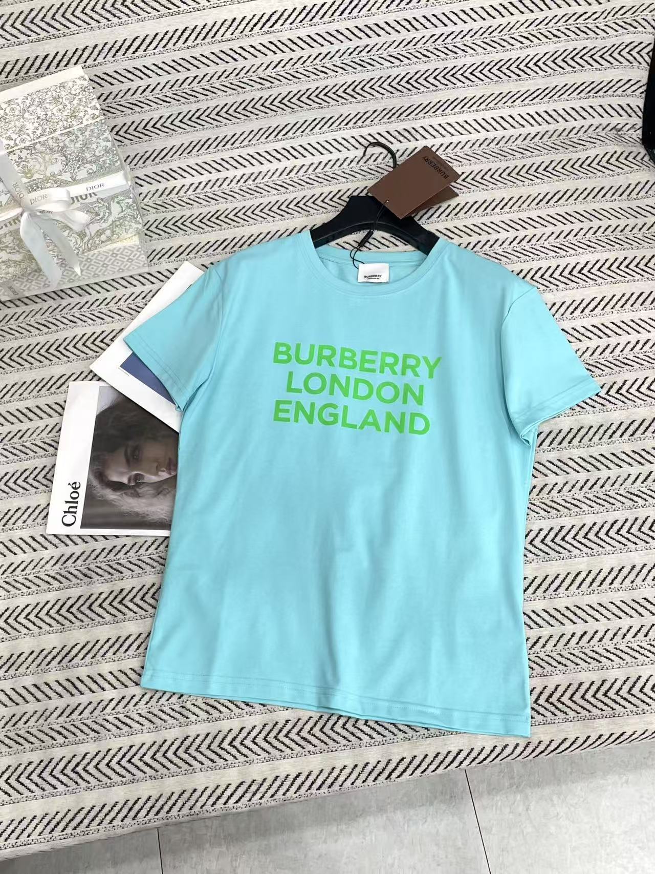 BUR8ERRY レターTシャツ【50％割引+送料無料】