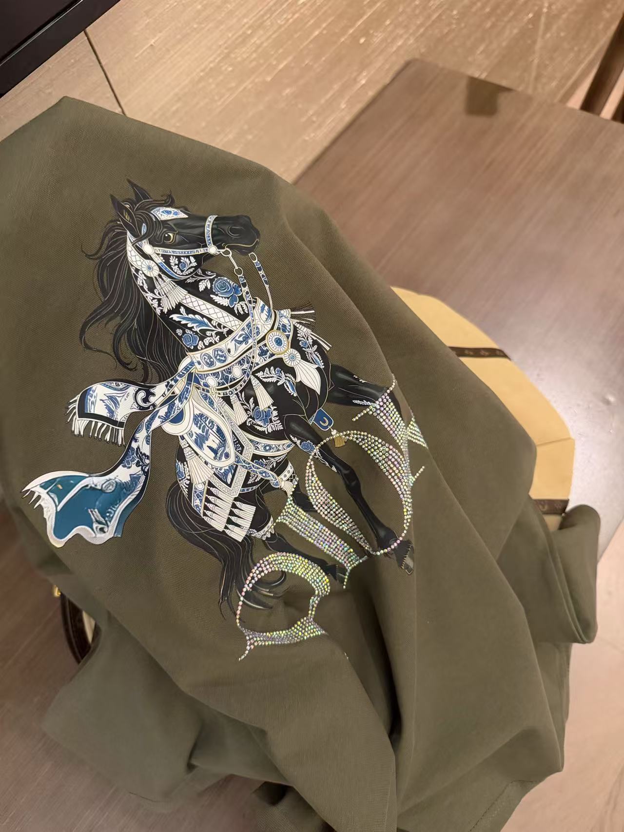 DIOR ポニーレターTシャツ【50％割引+送料無料】