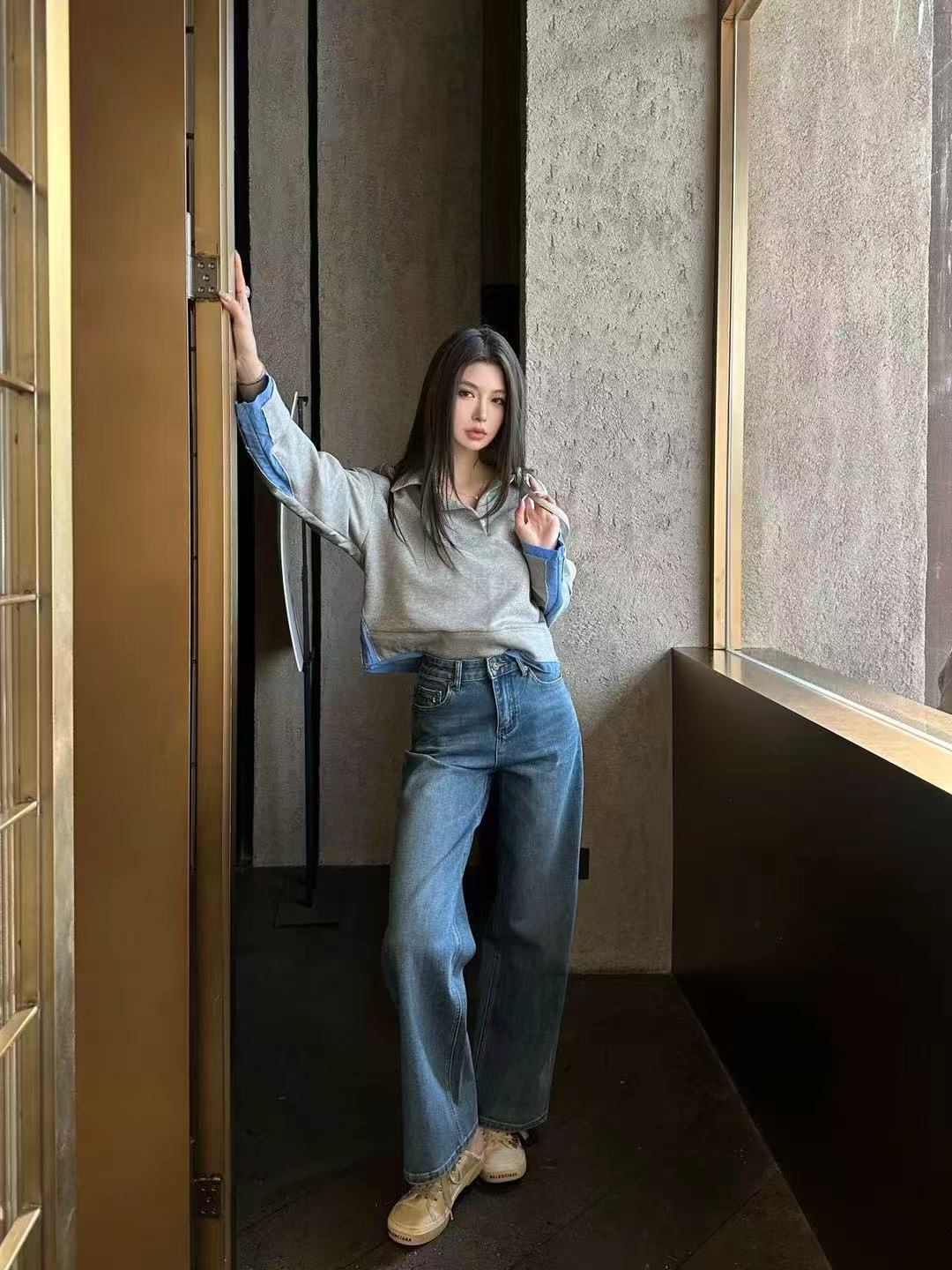 DIOR高品質刺繍 レター ジーンズ【50％割引+送料無料】【50％割引+送料無料】