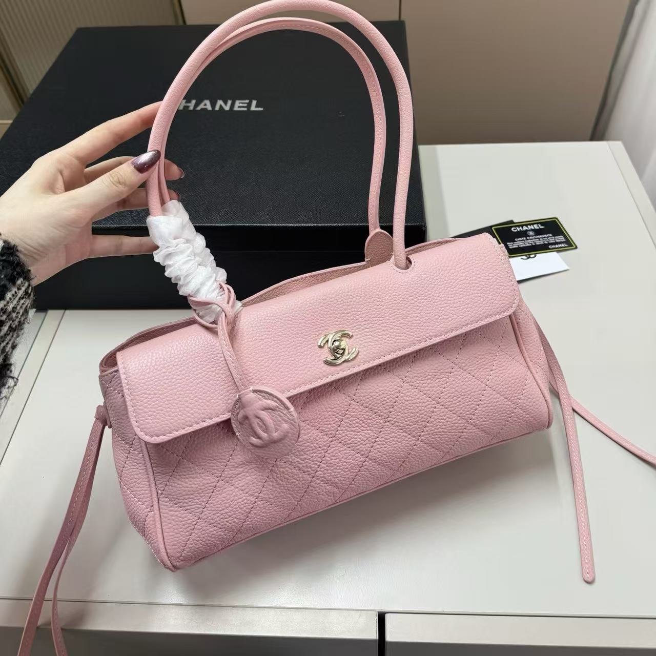 CHANE1 2026 シンプルハンドバッグ【50％割引+送料無料】