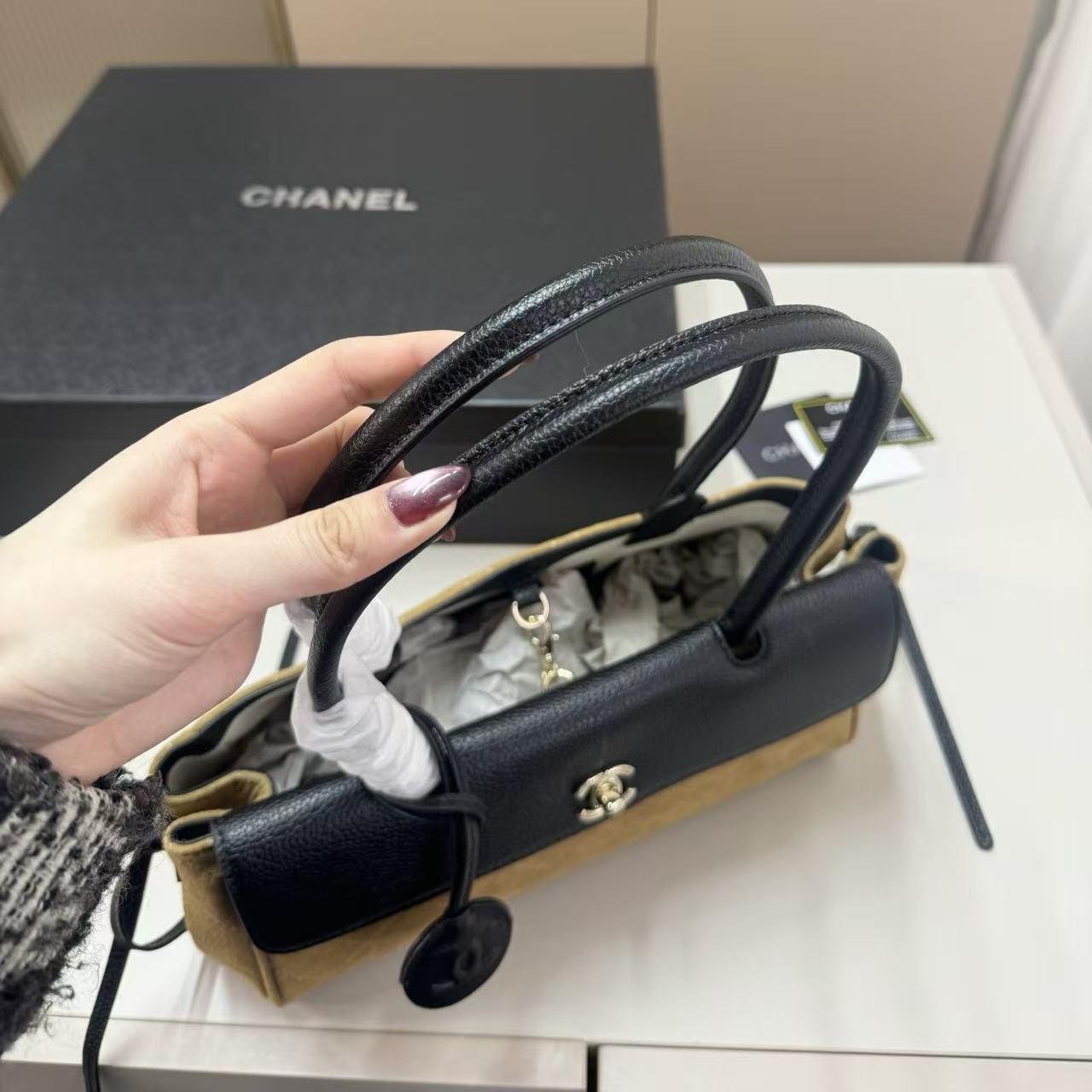 CHANE1 2026 シンプルハンドバッグ【50％割引+送料無料】