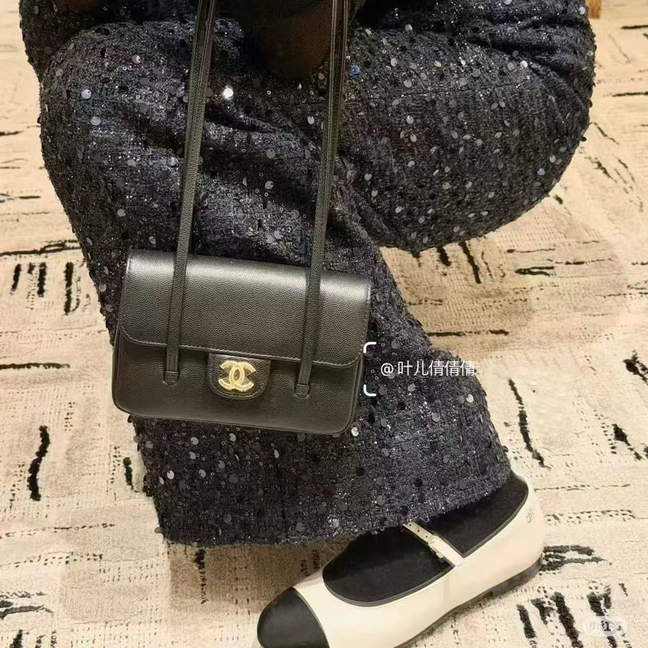 CHANE1 ミニマリスト ダブルC アンダーアームバッグ【50％割引+送料無料】