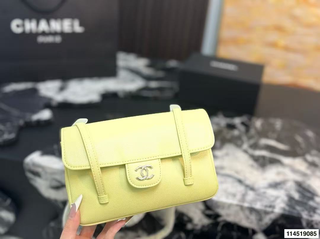 CHANE1 ミニマリスト ダブルC アンダーアームバッグ【50％割引+送料無料】