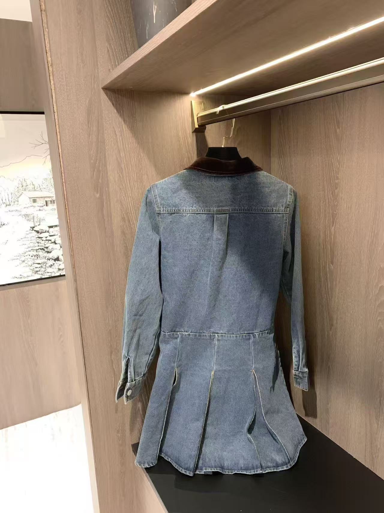 AMIデニムドレス【50％割引+送料無料】