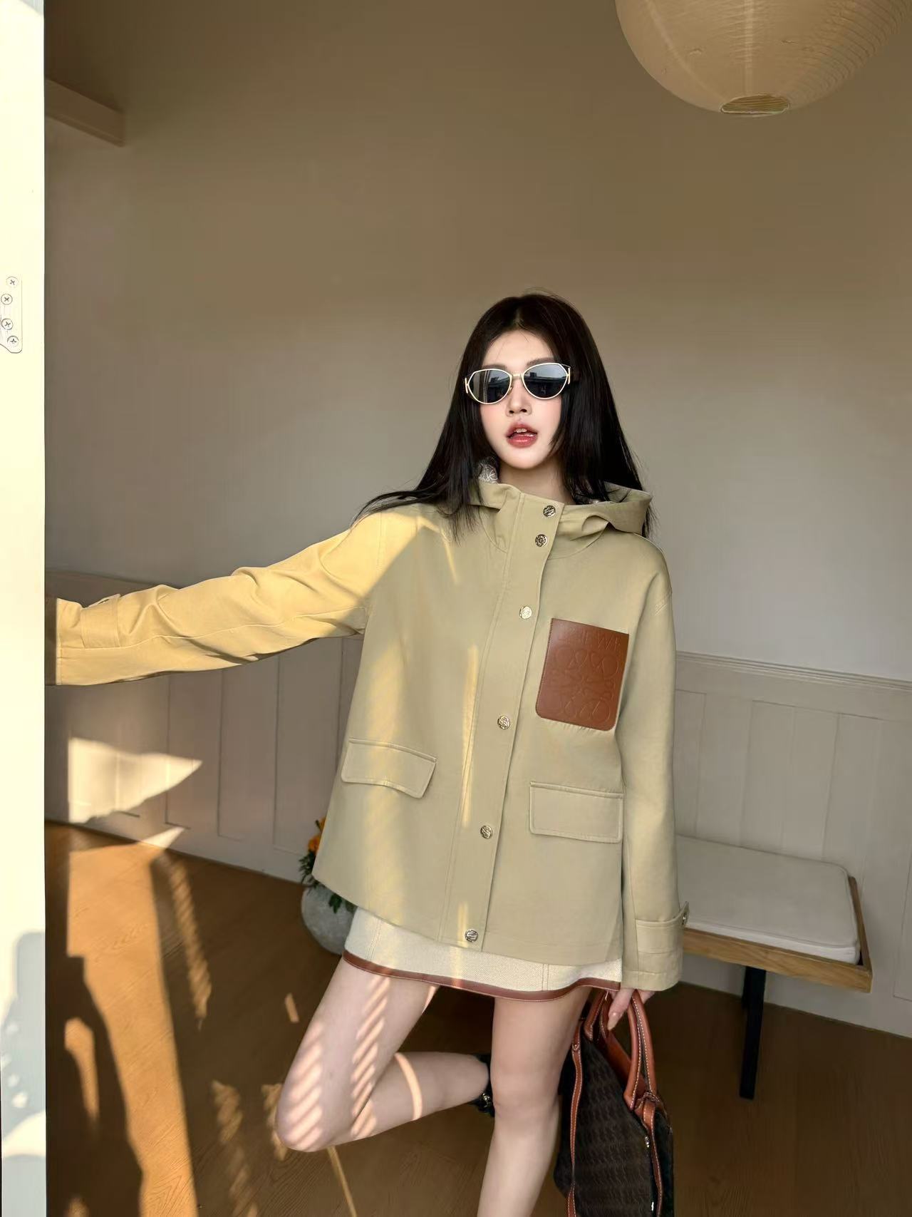 L0WEW フード付きジャケット【50％割引+送料無料】