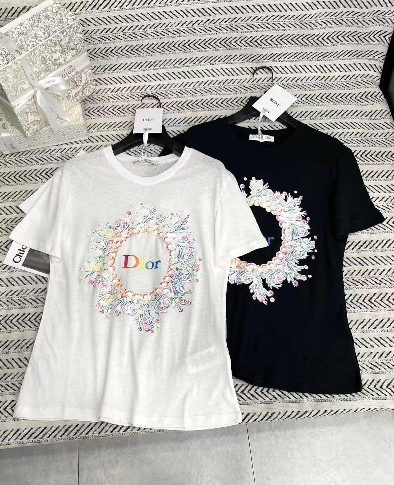 DIOR プリントレターTシャツ【50％割引+送料無料】