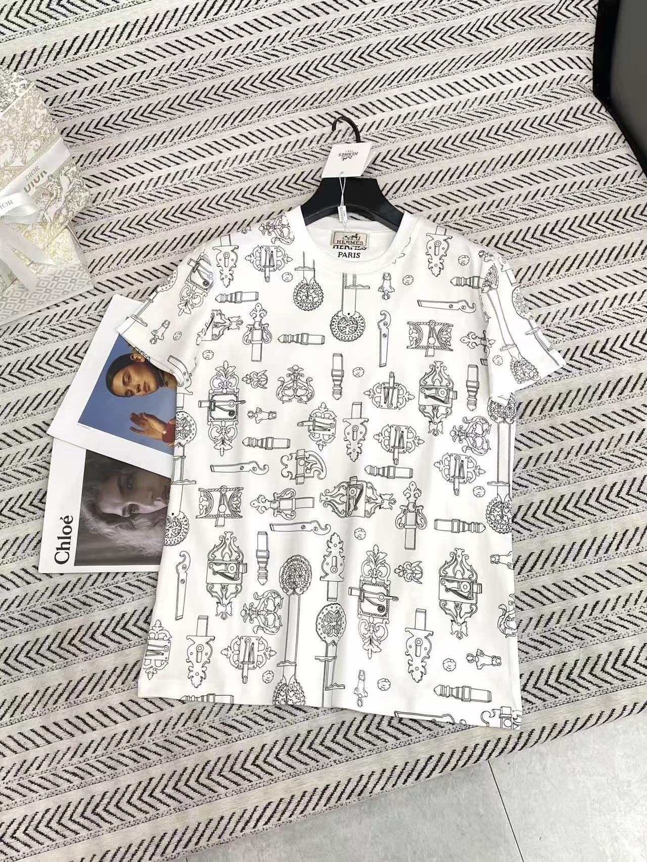 HERME5 プリントTシャツ【50％割引+送料無料】