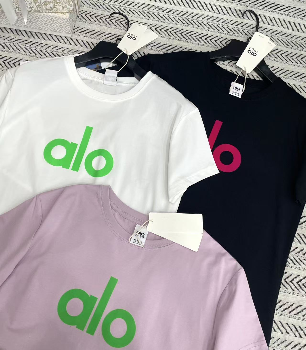 alo シンプルTシャツ【50％割引+送料無料】