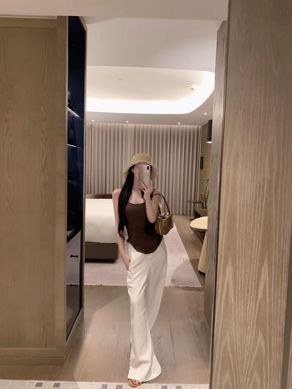 CHANE1 レースストレートレッグカジュアルパンツ【50％割引+送料無料】