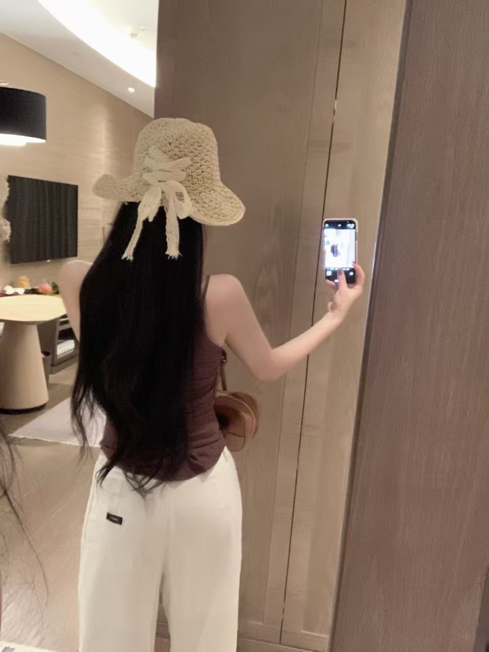 CHANE1 レースストレートレッグカジュアルパンツ【50％割引+送料無料】