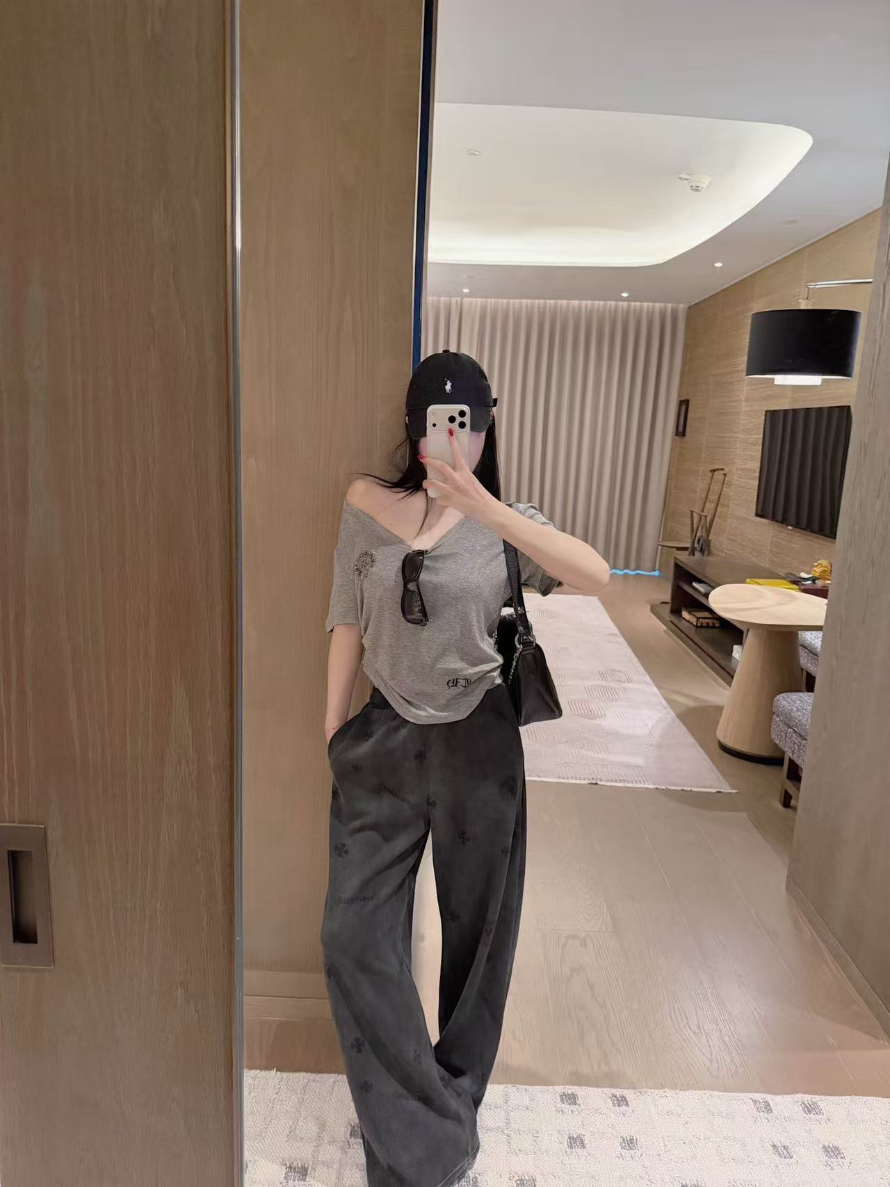 Chr0me Heartsプリントカジュアルパンツ【50％割引+送料無料】