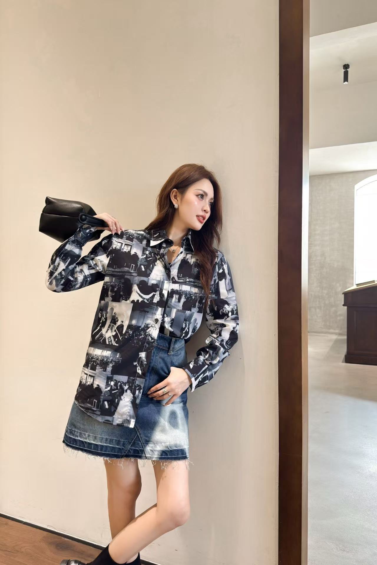 DIOR プリントシャツ【50％割引+送料無料】