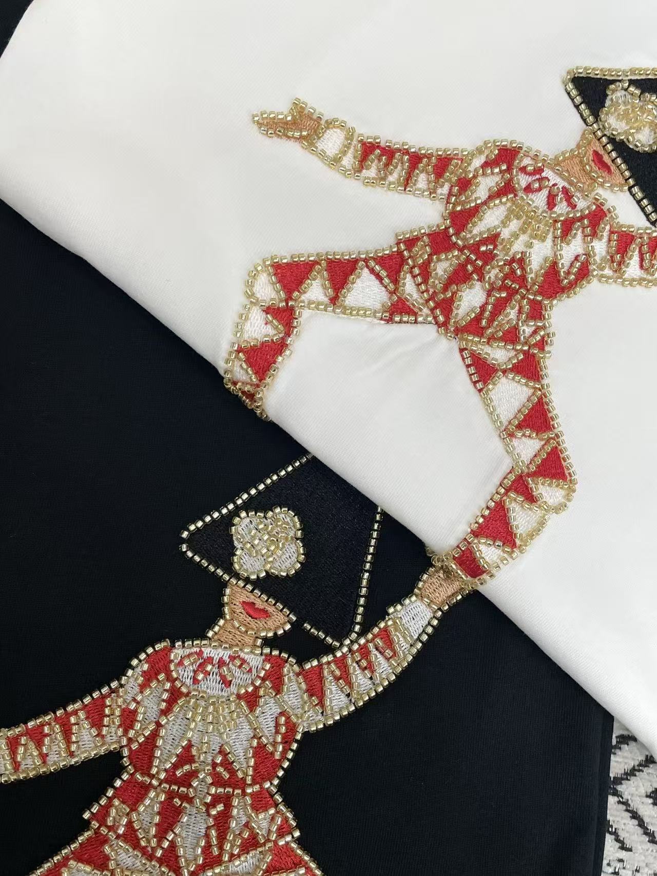 CHANE1 カメリアビーズキャラクターTシャツ【50％割引+送料無料】