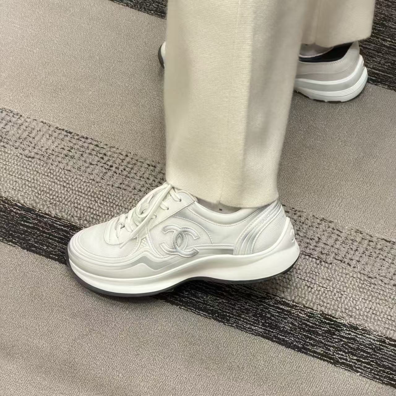 CHANE1 高品質ダブルCカジュアルシューズ【50％割引+送料無料】