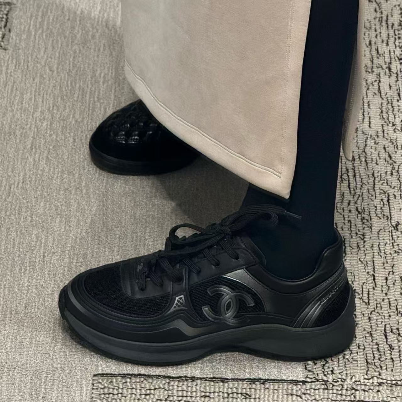 CHANE1 高品質ダブルCカジュアルシューズ【50％割引+送料無料】