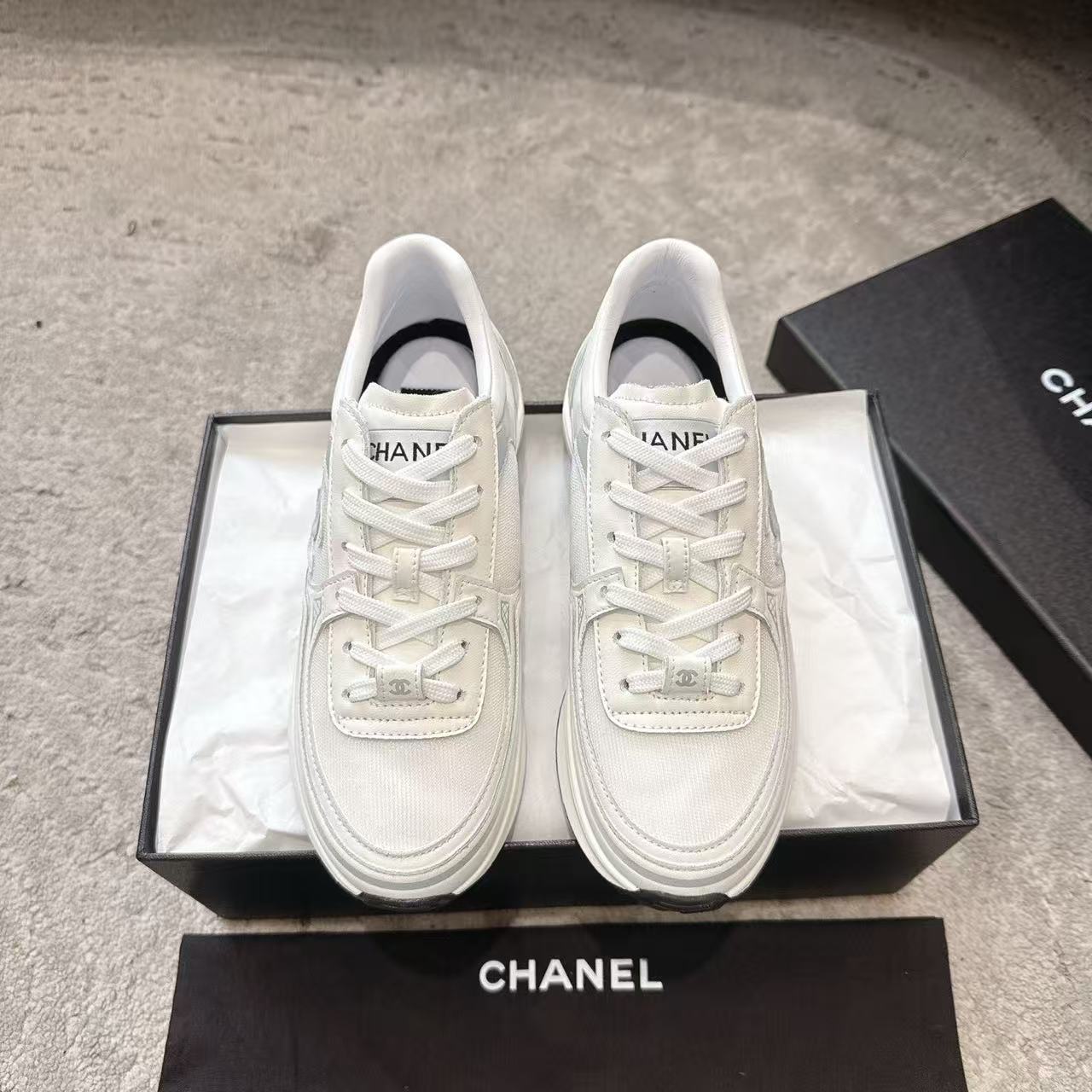CHANE1 高品質ダブルCカジュアルシューズ【50％割引+送料無料】