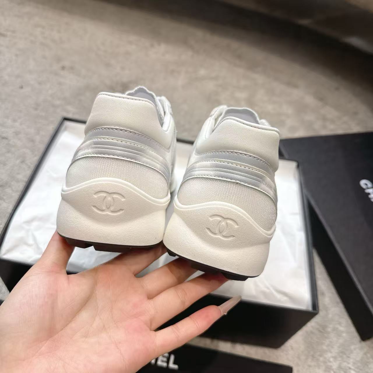 CHANE1 高品質ダブルCカジュアルシューズ【50％割引+送料無料】