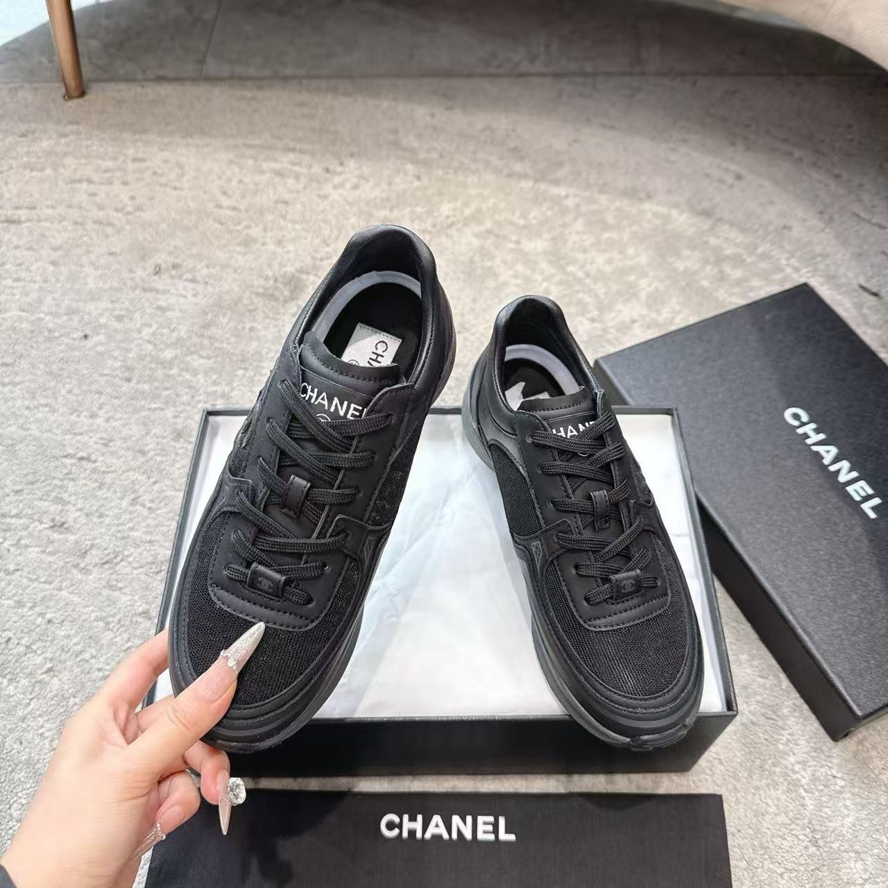 CHANE1 高品質ダブルCカジュアルシューズ【50％割引+送料無料】