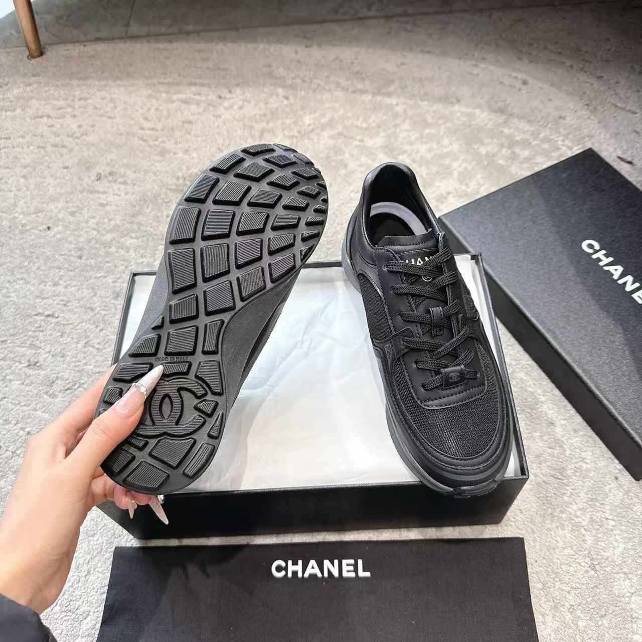 CHANE1 高品質ダブルCカジュアルシューズ【50％割引+送料無料】