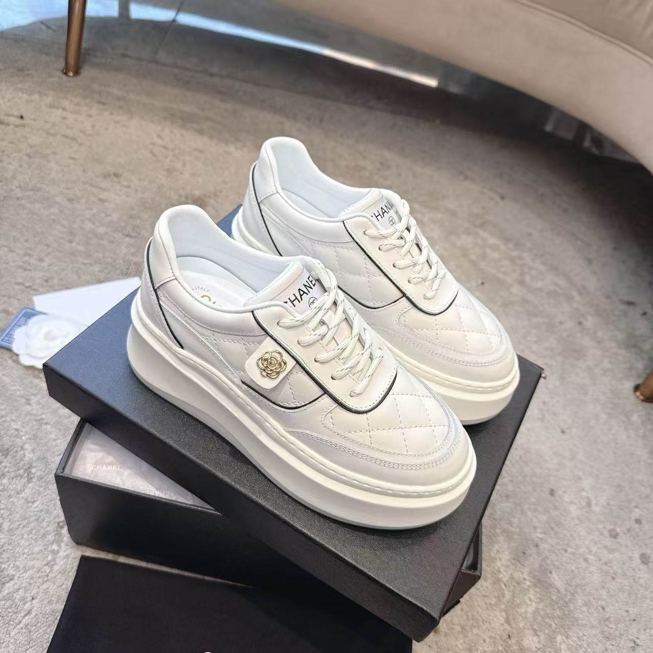 CHANE1 高品質パンダ厚底カジュアルシューズ【50％割引+送料無料】