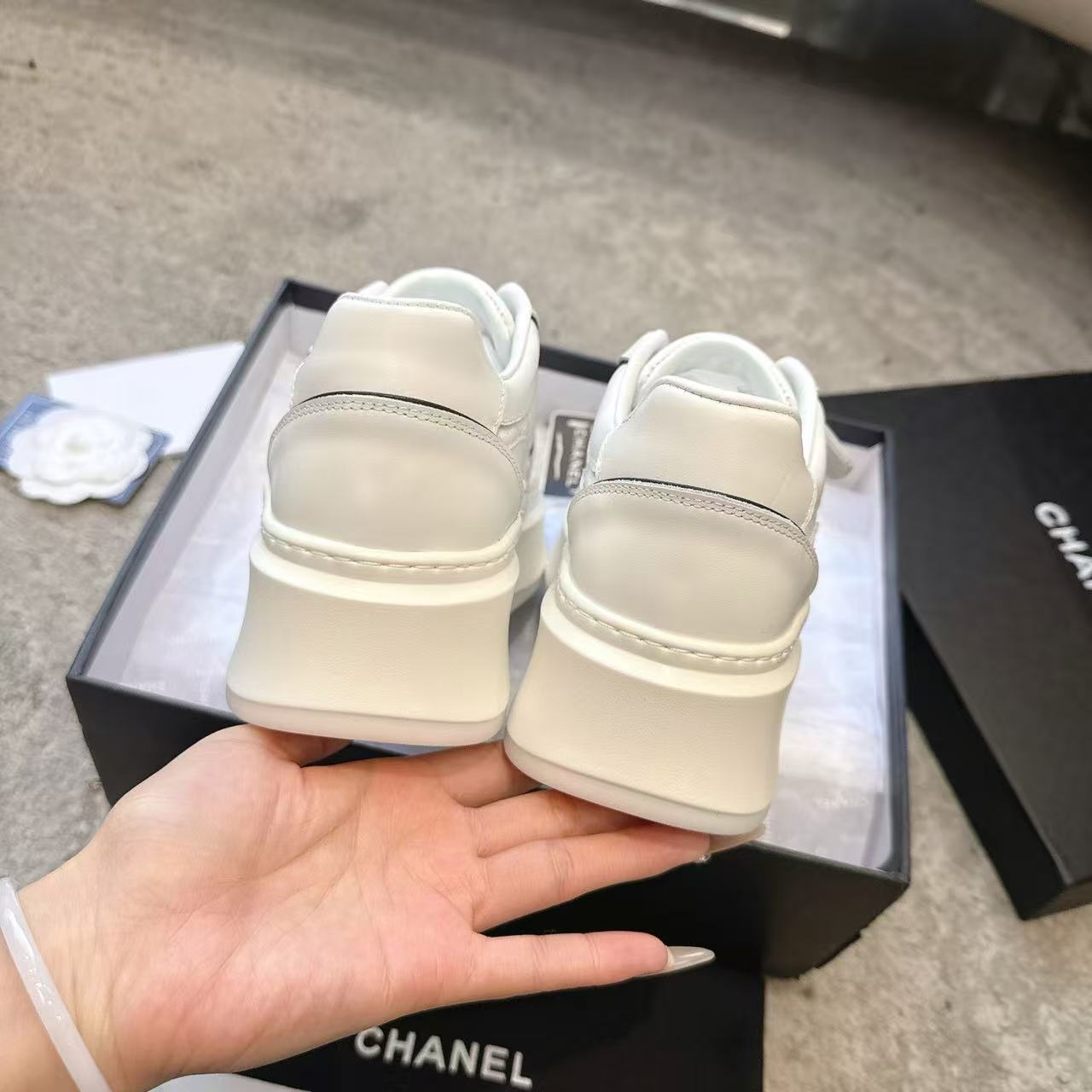 CHANE1 高品質パンダ厚底カジュアルシューズ【50％割引+送料無料】