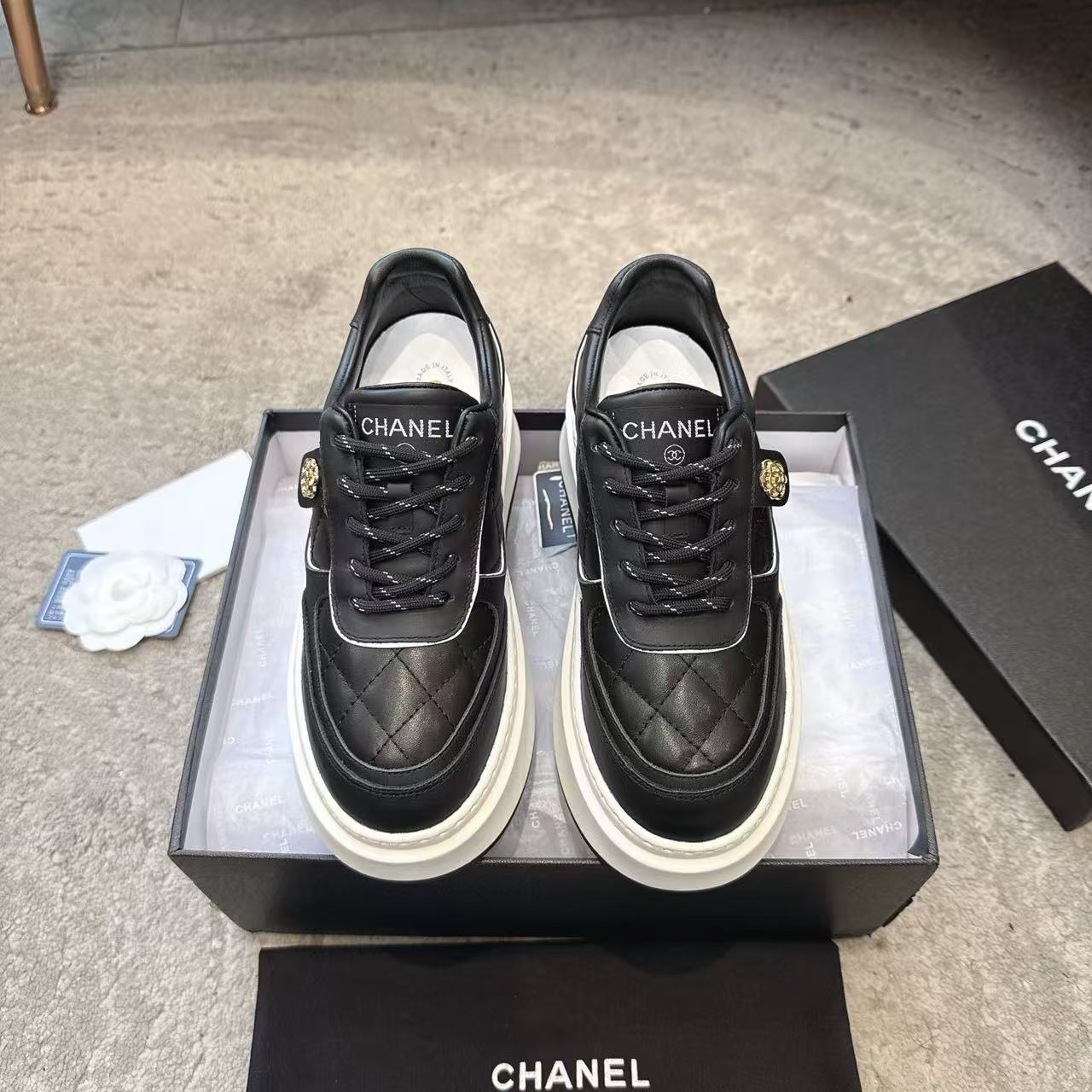 CHANE1 高品質パンダ厚底カジュアルシューズ【50％割引+送料無料】