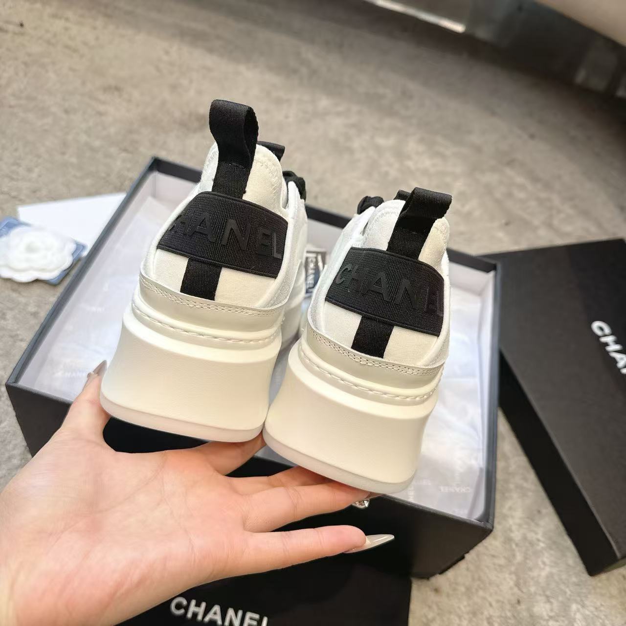 CHANE1 高品質パンダカラーブロックカジュアルシューズ【50％割引+送料無料】