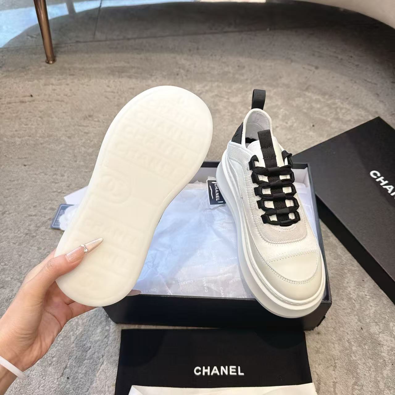 CHANE1 高品質パンダカラーブロックカジュアルシューズ【50％割引+送料無料】