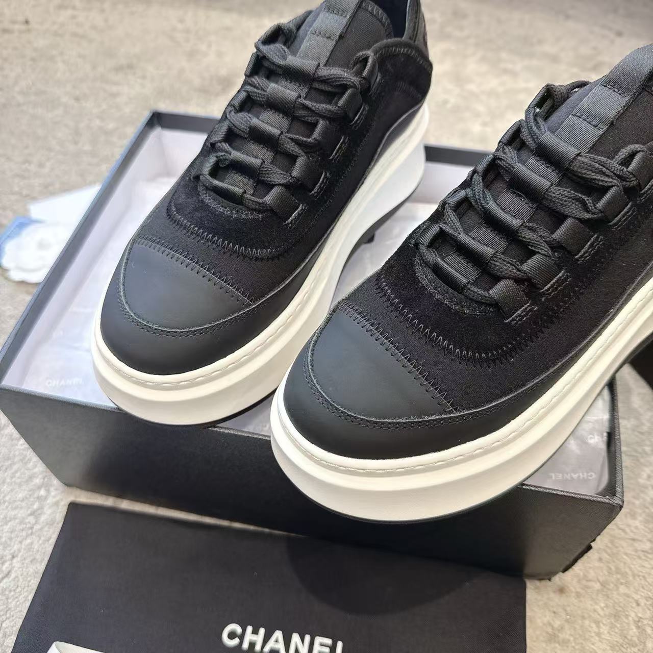 CHANE1 高品質パンダカラーブロックカジュアルシューズ【50％割引+送料無料】