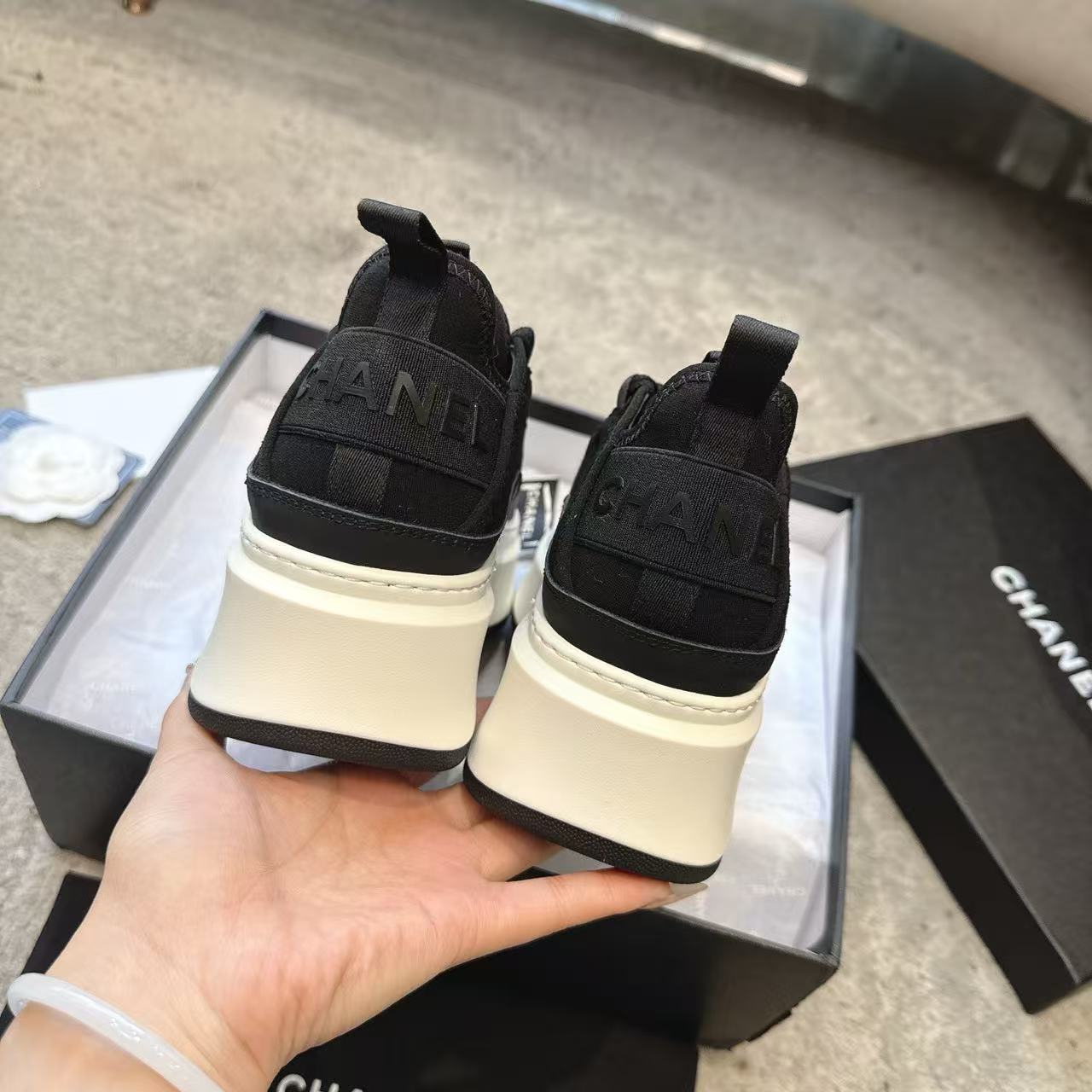 CHANE1 高品質パンダカラーブロックカジュアルシューズ【50％割引+送料無料】