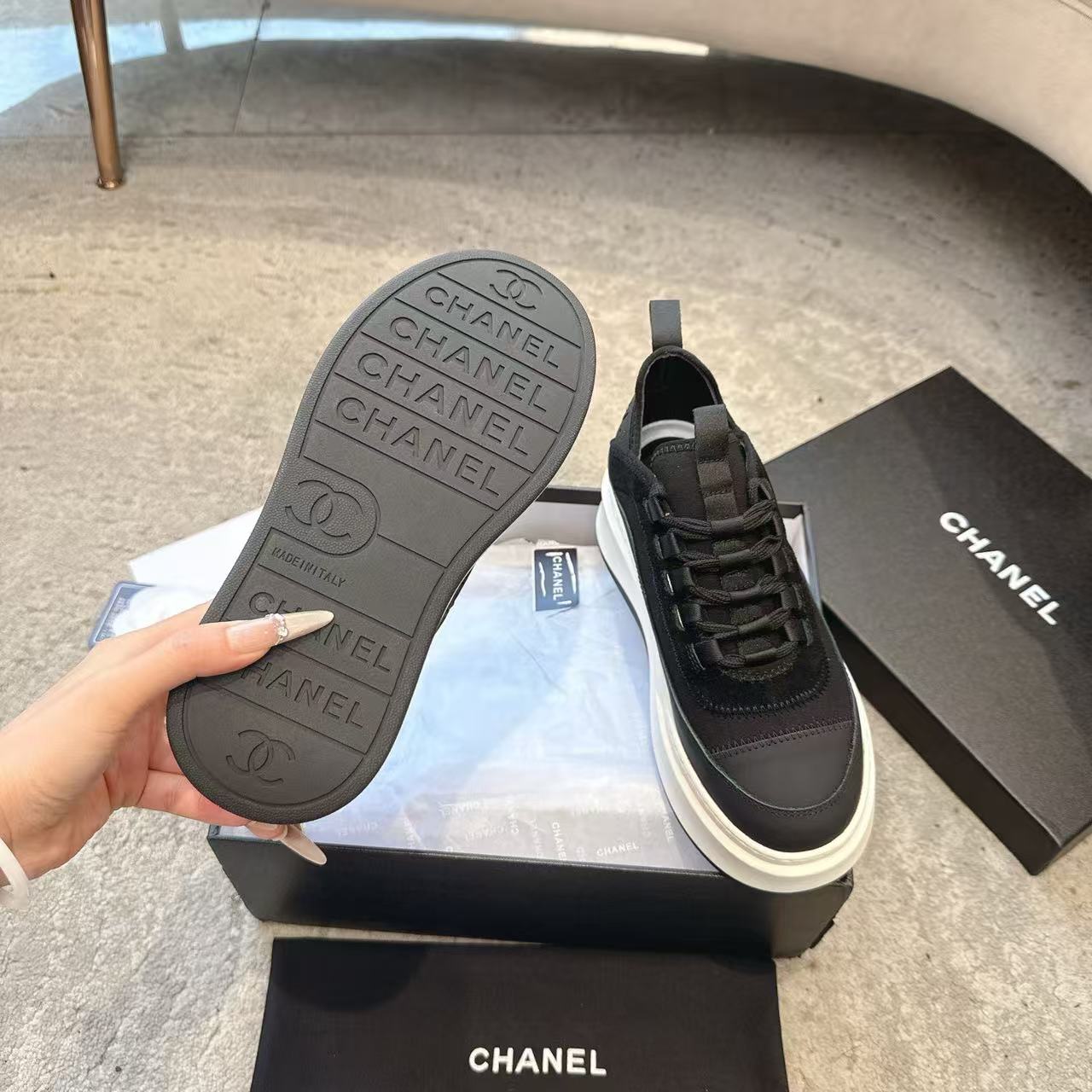 CHANE1 高品質パンダカラーブロックカジュアルシューズ【50％割引+送料無料】