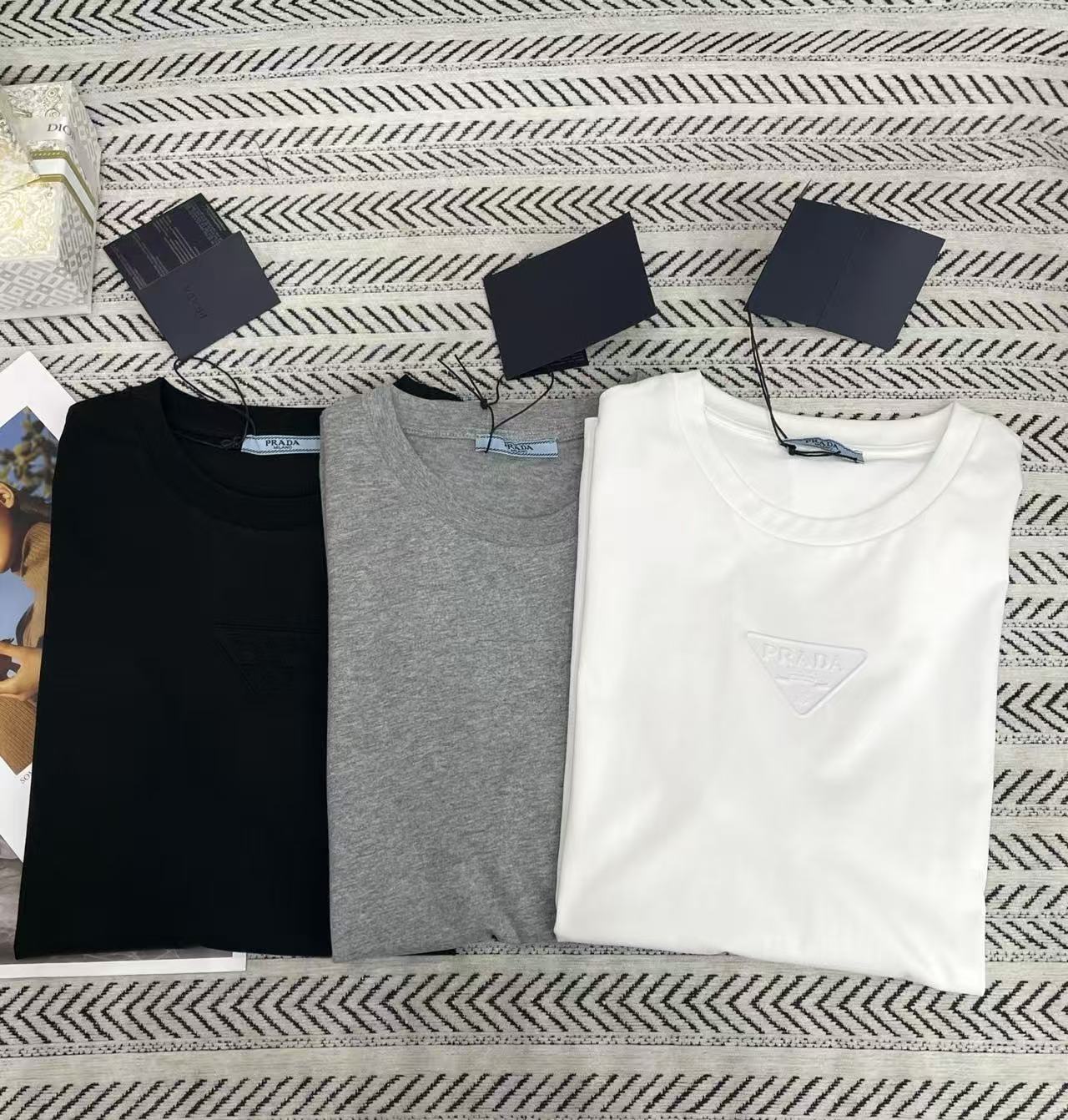 PR4DA トライアングルレターTシャツ【50％割引+送料無料】