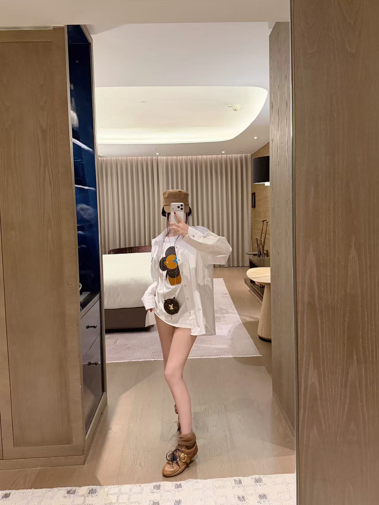 LVひまわりシャツ【50％割引+送料無料】