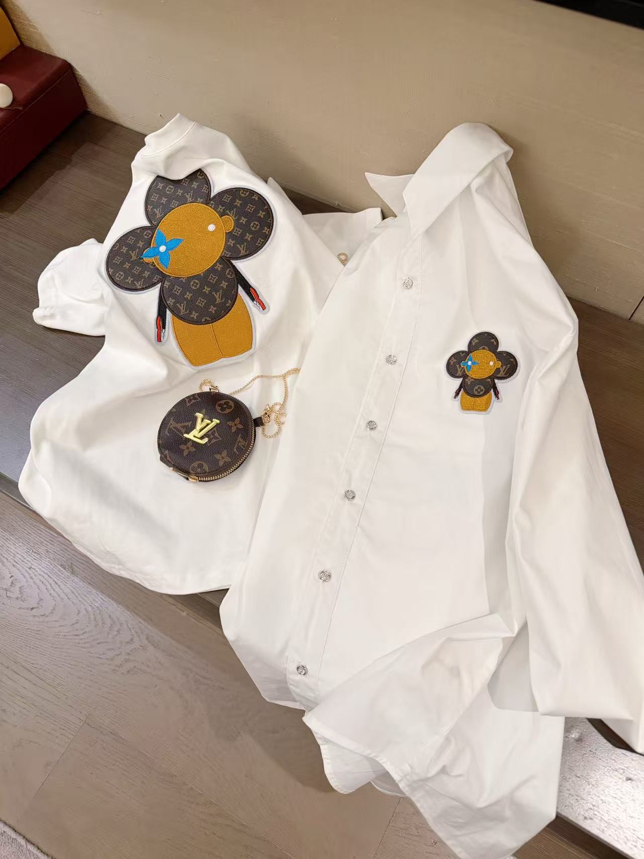 LVひまわりシャツ【50％割引+送料無料】