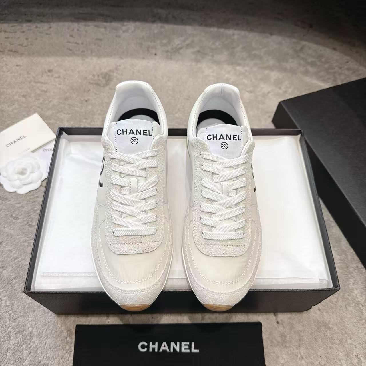 CHANE1 高品質ダブルCカジュアルシューズ【50％割引+送料無料】