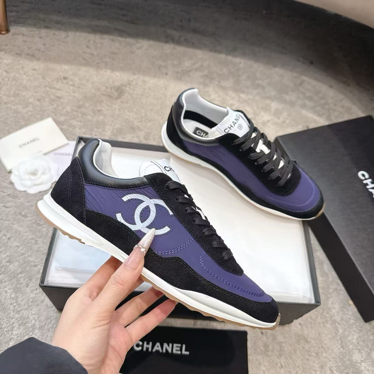 CHANE1 高品質ダブルCカジュアルシューズ【50％割引+送料無料】