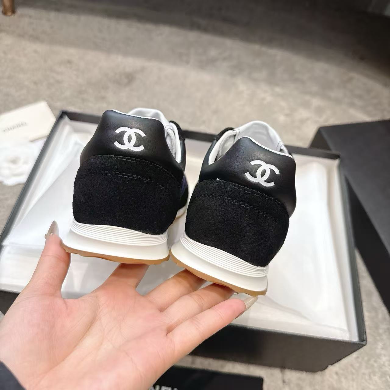 CHANE1 高品質ダブルCカジュアルシューズ【50％割引+送料無料】