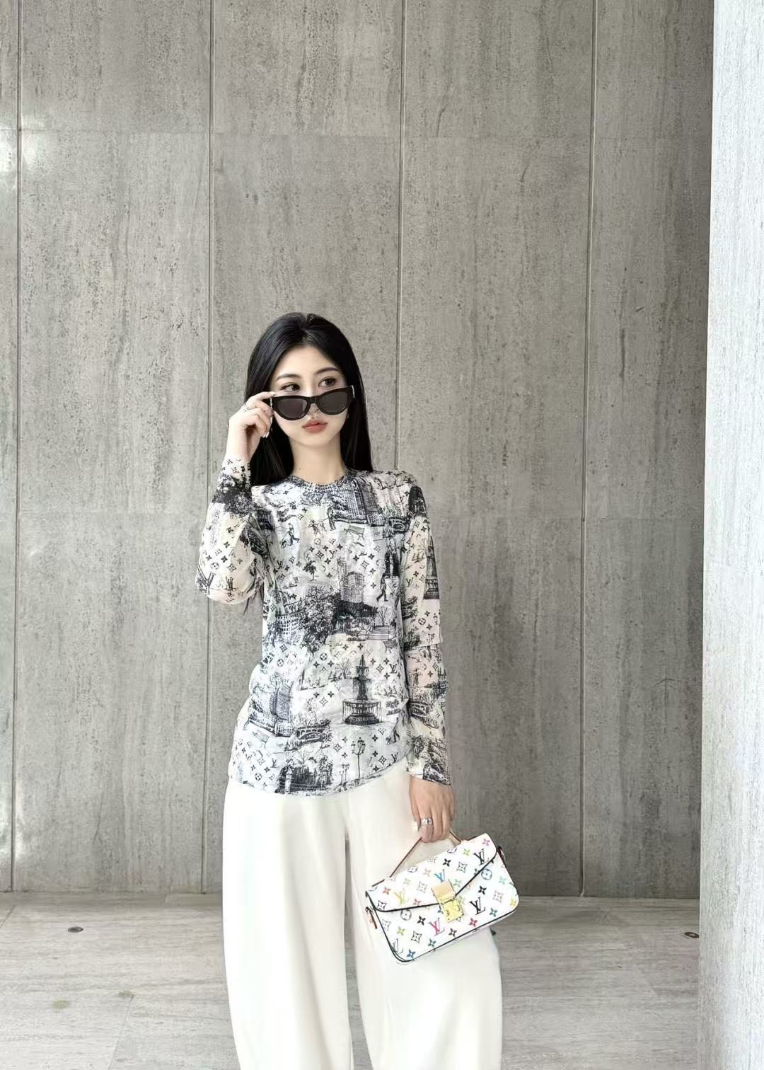 LVプリントTシャツ【50％割引+送料無料】