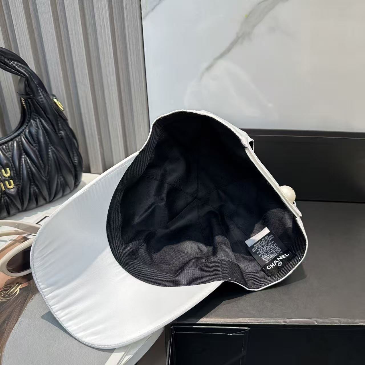 CHANE1 シンプルダブルCベースボールキャップ【50％割引+送料無料】