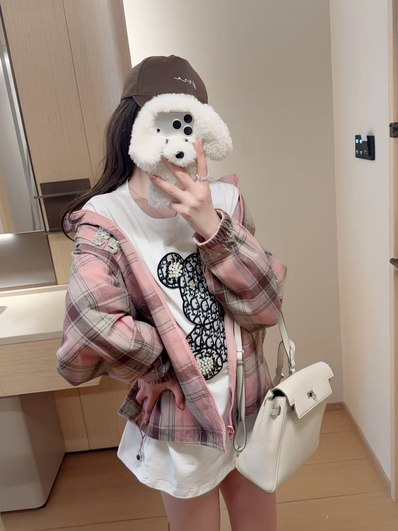 M1UM1U ラインストーンレタリングリバーシブルジャケット【50％割引+送料無料】