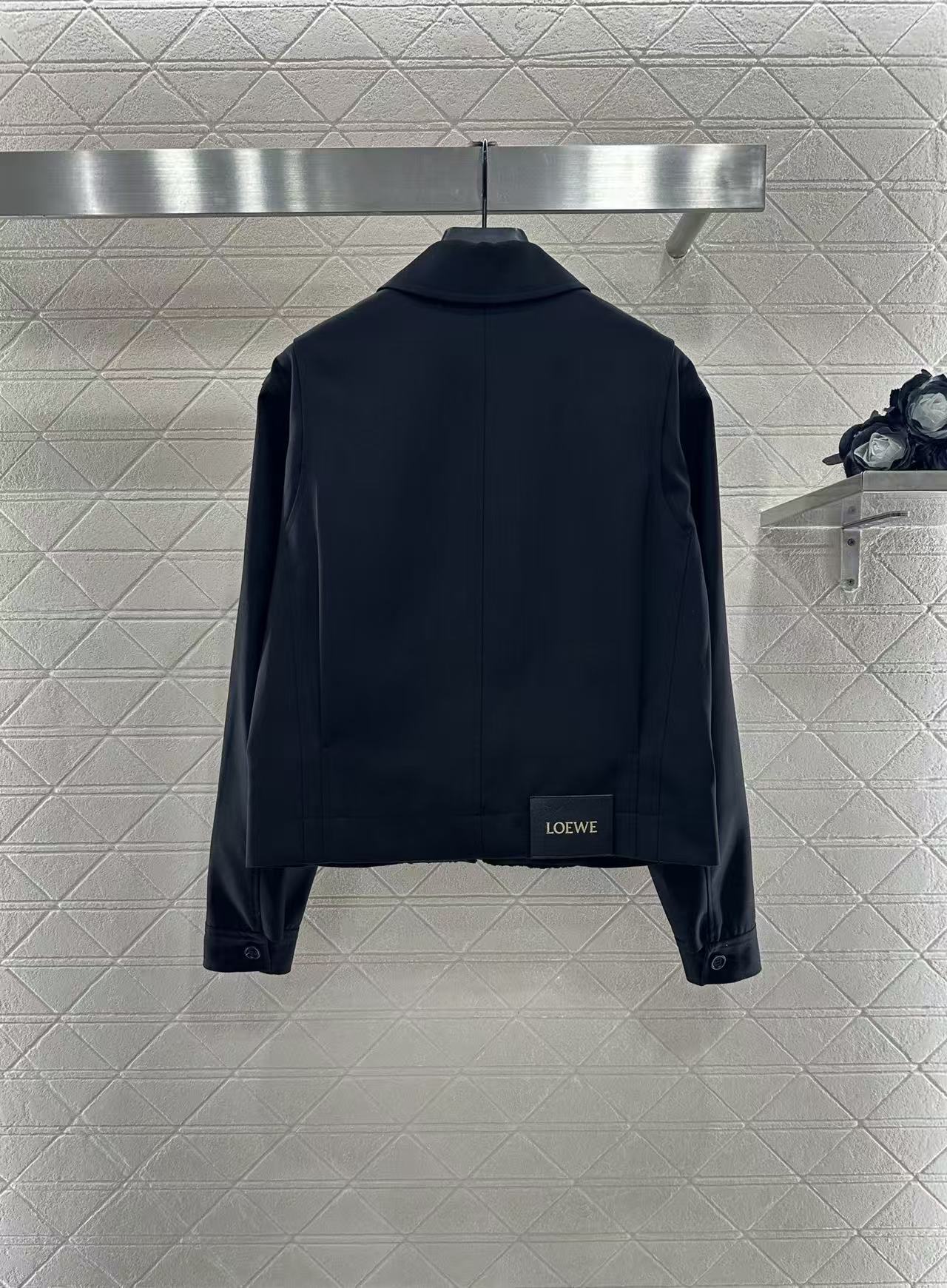 L0WEW ラペル ミニマリスト ジャケット【50％割引+送料無料】