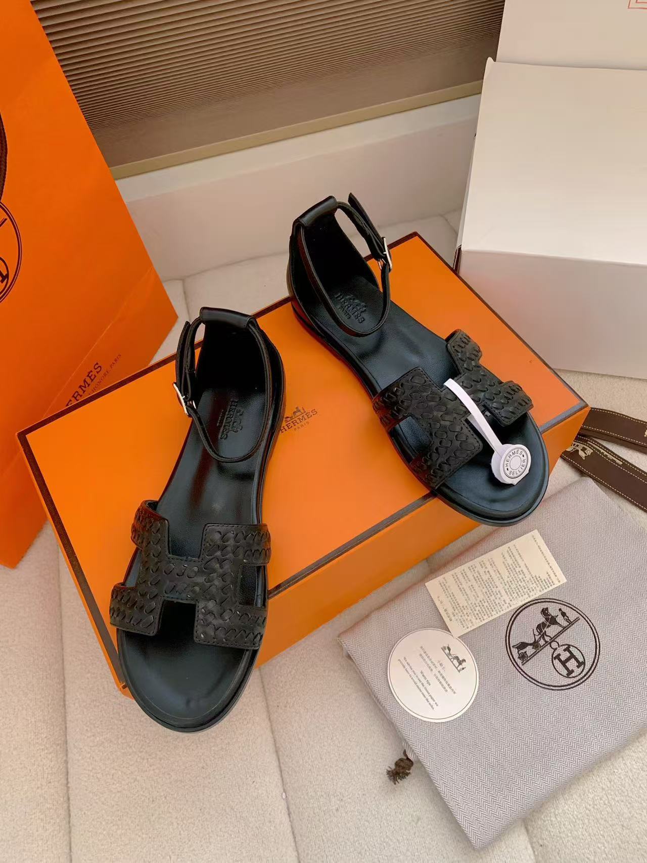 HEMRE5 高品質シープスキンフラットサンダル【50％割引+送料無料】