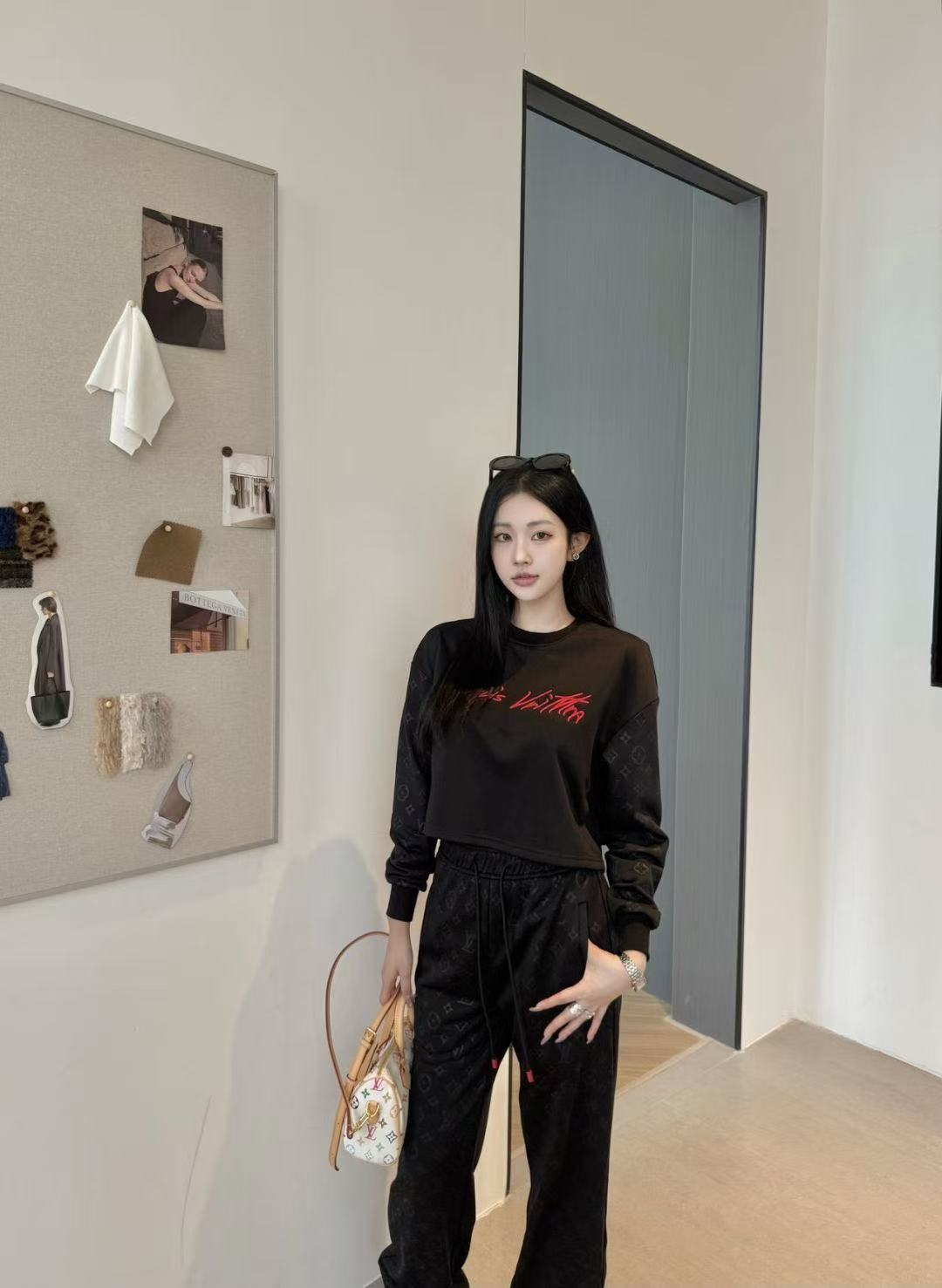 LV刺繍レターカジュアルスーツ【50％割引+送料無料】