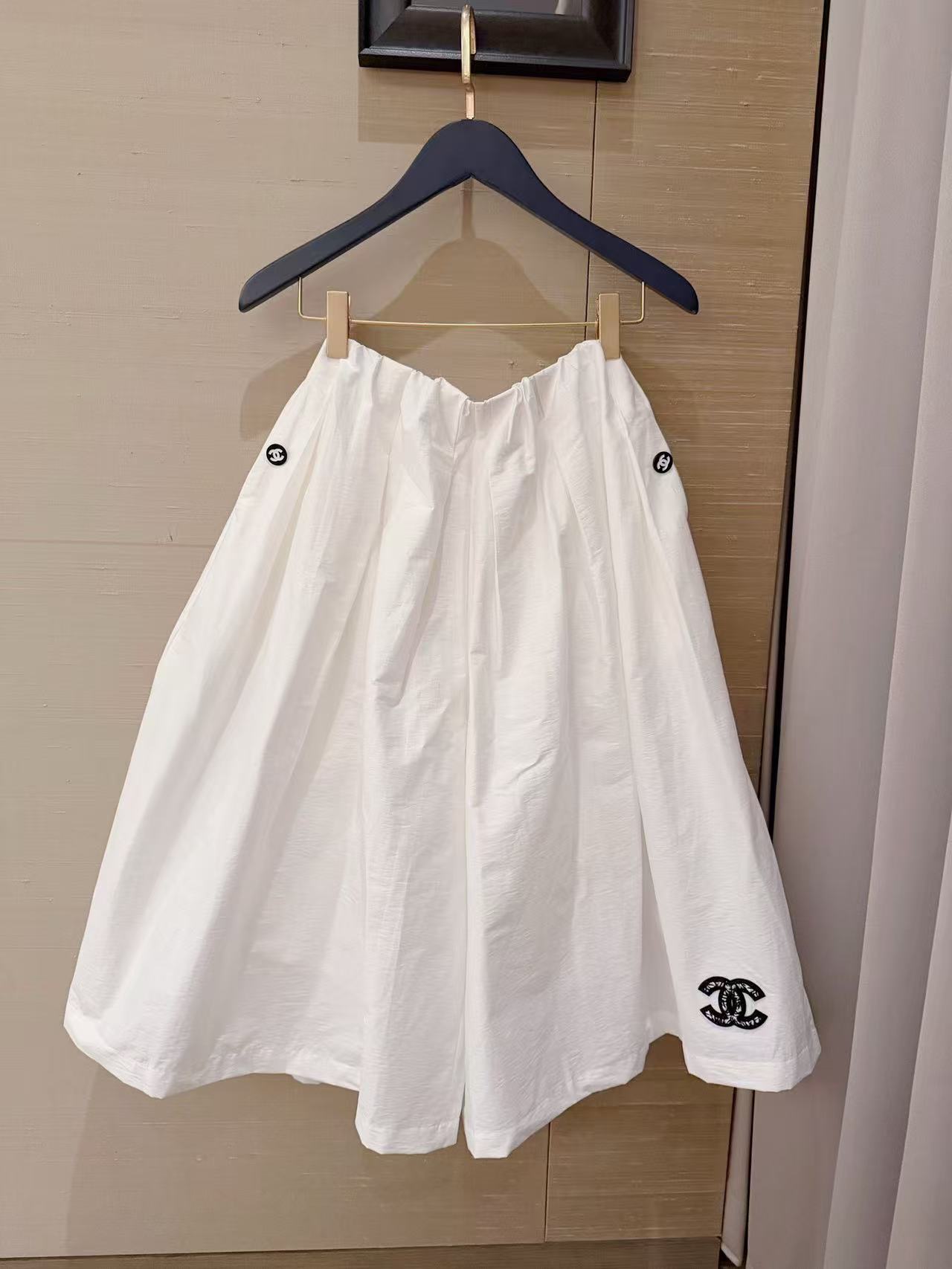 CHANE1 シンプルダブルCスカート【50％割引+送料無料】